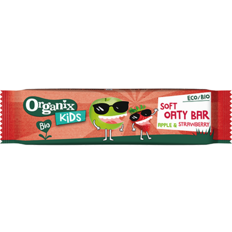 Organix Kids Soft Oaty bar Apple & Raspberry